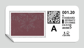 Briefmarke 9602 A-Post