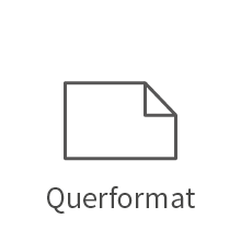 Querformat 210 x 148 mm
