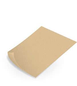 Bogen Papier 100 g/m² sand
