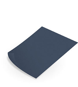 Bogen Papier 135 g/m² kobaltblau