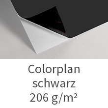 Selbstklebefolie Colorplan schwarz