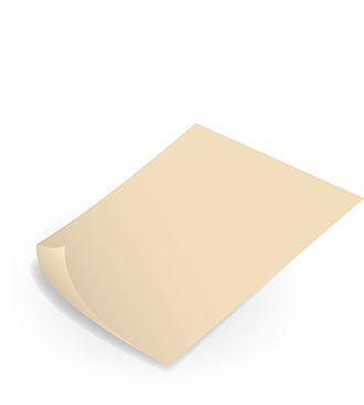 Bogen Papier 120 g/m² vanille