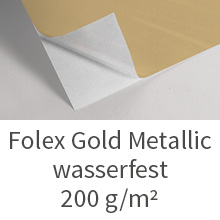 Selbstkelbefolie Gold metallic