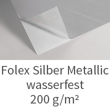 Selbstkelbefolie Silber metallic